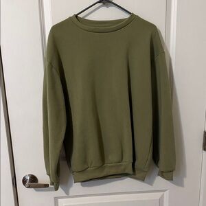 Olive Green Men's Sweater